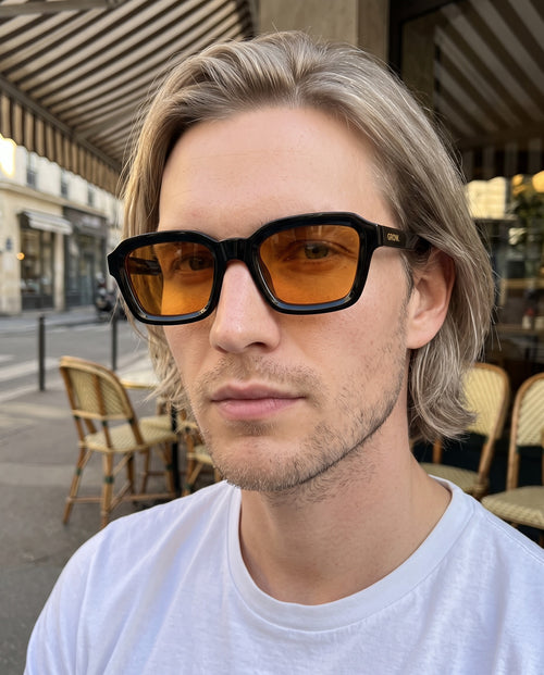 CAPRI - NOIR ORANGE